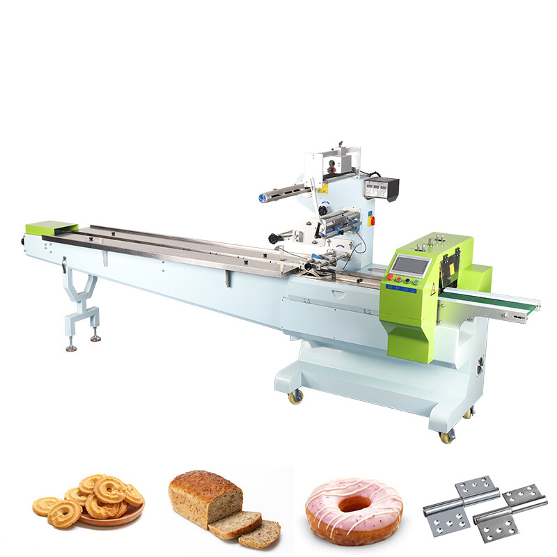 Automatic Horizontal Full Servo Flow Bread Noodle Biscuit Packing Machine SS-500S-Samsonpac Packing Machine